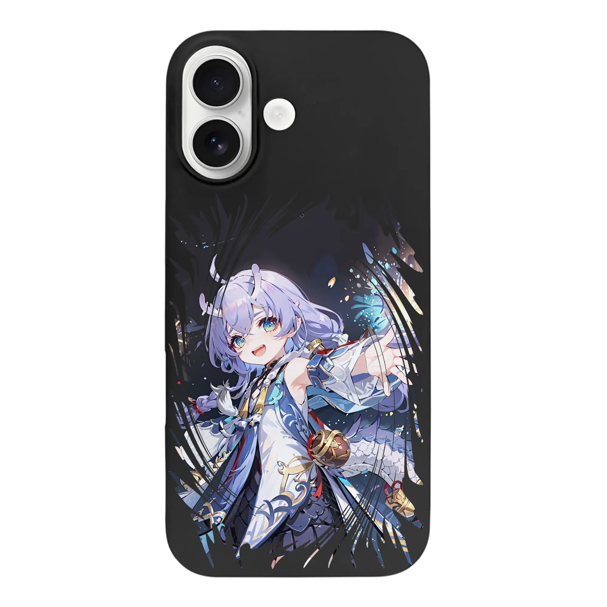 崩壊：スターレイル グッズ 白露 - iPhone 17 シリーズ シリコンケース 薄型 耐衝撃 指紋防止 ソフトタッチカバー 精密フィット 傷防止 保護ケース iPhone 17/17 Air/17 Pro/17 Pro Max 対応